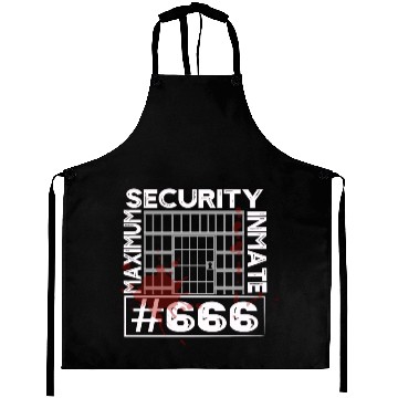 Discover Maximum Security Inmate Prisoner Costume Aprons