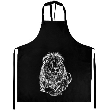 Discover 2reborn Löwe Lion King König Dschungel Jungle wh Aprons