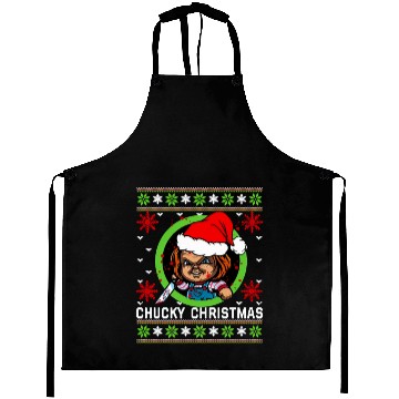 Discover Chucky Christmas Aprons