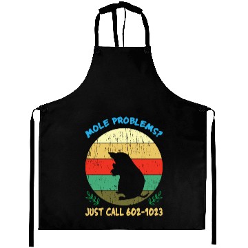 Discover Mole Cute Moles Garden Aprons