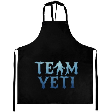 Discover Yeti Abominable Snowman Mythological Creatures Aprons