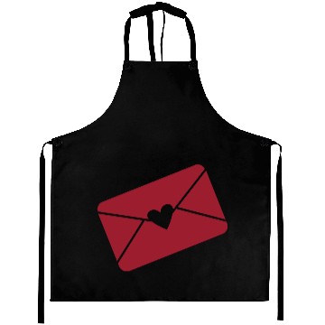 Discover Love Monogram Aprons