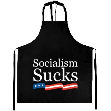 Discover Socialism Sucks Conservative Gift Aprons