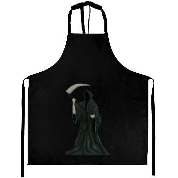 Discover Grim Reaper | Death | Halloween Aprons