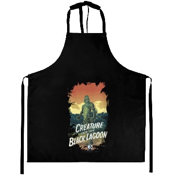 Discover Universal Monsters Creature From The Black Lagoon Aprons