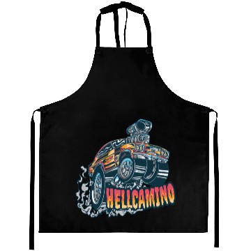 Discover Monster Trucks hellcamino Funny Birthday Gift Aprons