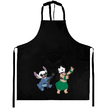 Discover Black Metal Lilo and Stitch Aprons