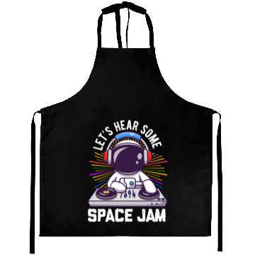 Discover Lets Hear Some Space Jam Aprons
