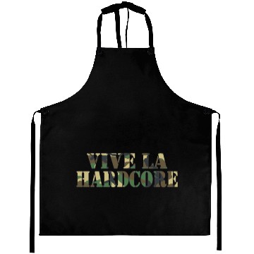 Discover Vive La Hardcore Camo Aprons