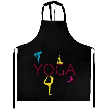 Discover Yoga training exercises Namaste Aprons