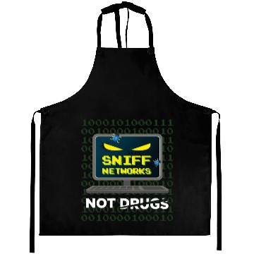 Discover Gift for Computer Geeks and Hackers Funny Hacker Aprons