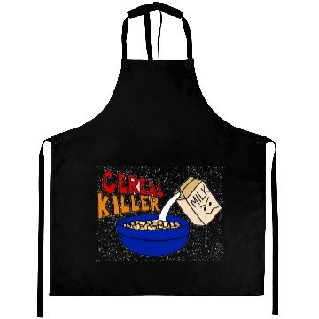 Discover Cereal killer Aprons