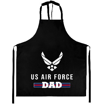 Discover Proud Air Force Dad Aprons