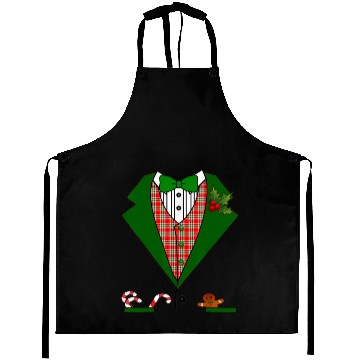 Discover Tuxedo For Men Boys Christmas Red Green Aprons