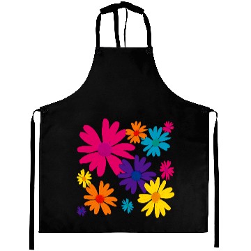 Discover A floral bed of daisy flowers. Aprons