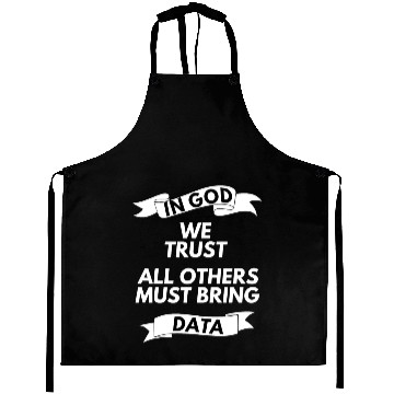 Discover In God we trust Programmer Coder Developer Gift Aprons