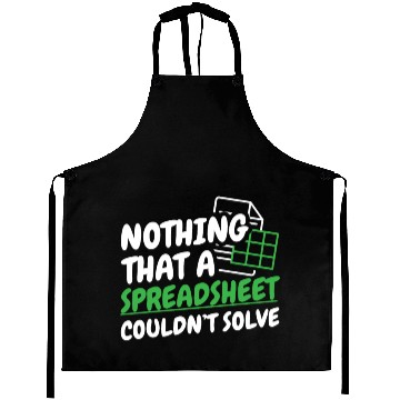 Discover Accountant Accounting Spreadsheet Aprons