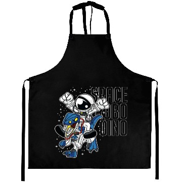 Discover Comic - Astro Dino Robot - dark Aprons