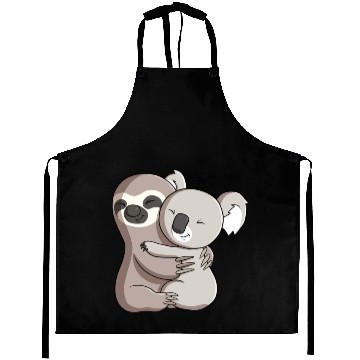 Discover Sloth and Koala Hug Aprons