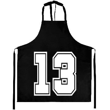 Discover 13 back number college style football soccer Aprons