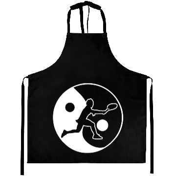 Discover Tennis Backspin Ying Yang Balance Aprons