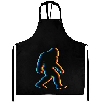 Discover Surrealistic Sasquatch Vintage Aprons