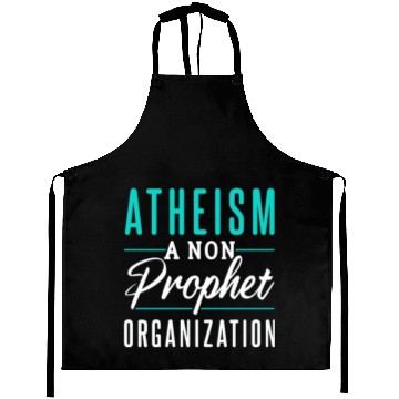 Discover Atheist Atheism Gift Aprons