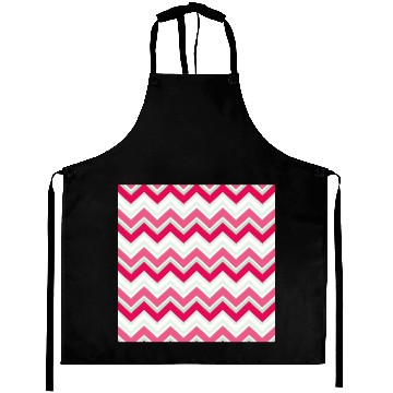 Discover Pink Chevron Pattern Aprons