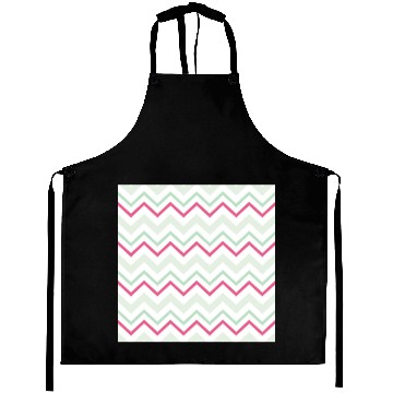 Discover Pink Chevron Pattern Aprons