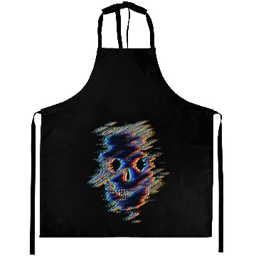 Discover Psychedelic Skull illusion Aprons