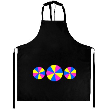 Discover circular disc modern abstract Aprons