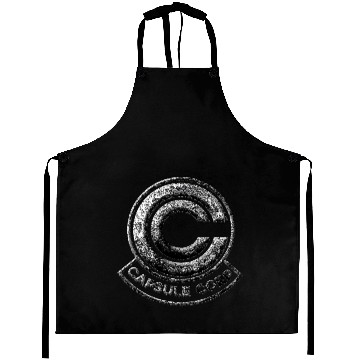 Discover capsule corp Aprons