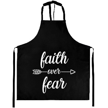 Discover Faith Over Fear Aprons