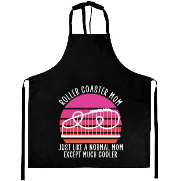 Discover roller coaster mom Aprons