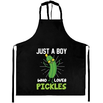 Discover Pickles Vegan Pickle Lovers Gift Aprons