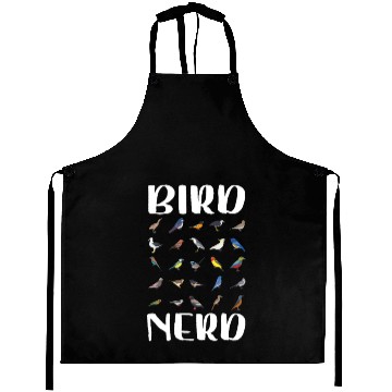 Discover Bird Nerd Bird Watching Ornithologist Aprons