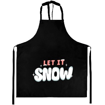 Discover Let it snow Aprons