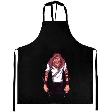 Discover Funny Drummer Drums Gift Aprons