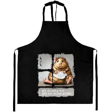 Discover Guinea Pig Ate My Homework Aprons