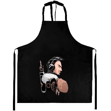 Discover programmer Aprons gift robot fan Aprons