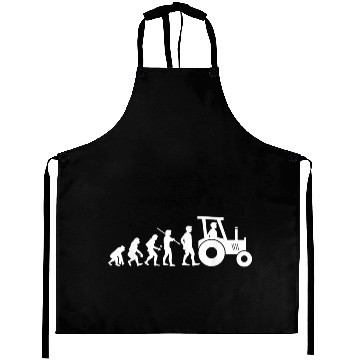 Discover Evolution Farming Funny Farm Farmer Agriculture Aprons