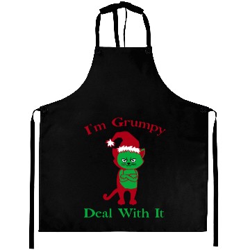 Discover I'm grumpy deal with it Aprons