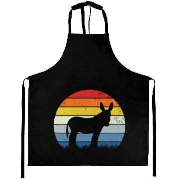 Discover Donkey Retro Aprons