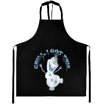 Discover Olaf Chill I Got This Portrait Raglan Baseball Aprons
