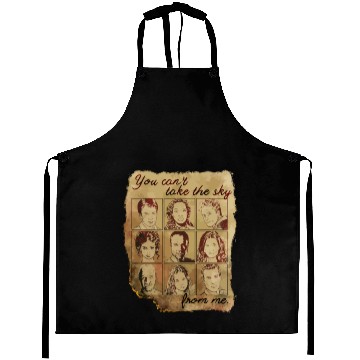Discover Firefly Burned Poster Aprons