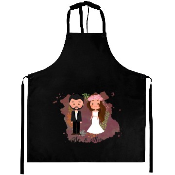 Discover mr and mrs couples Aprons