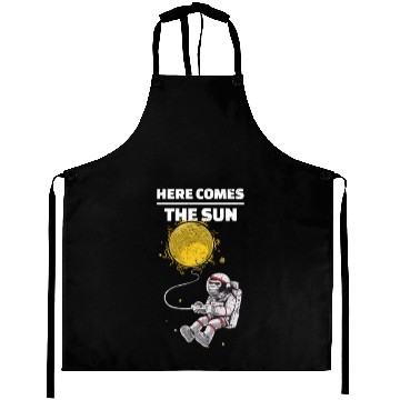 Discover space monkey - here comes the sun Aprons
