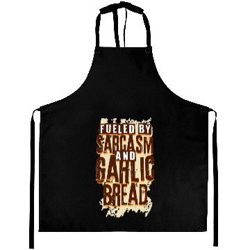 Discover Garlic Bread Garlic And Sarcasm Aprons