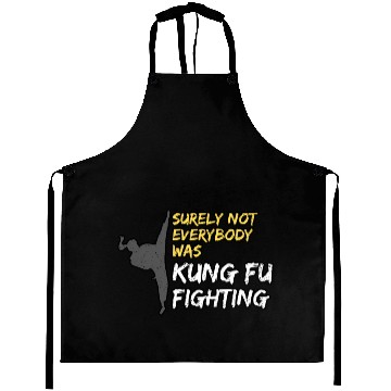 Discover Kung Fu Fighting Aprons
