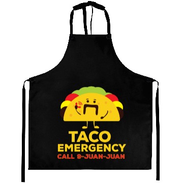 Discover Funny Mexican Tacos Aprons